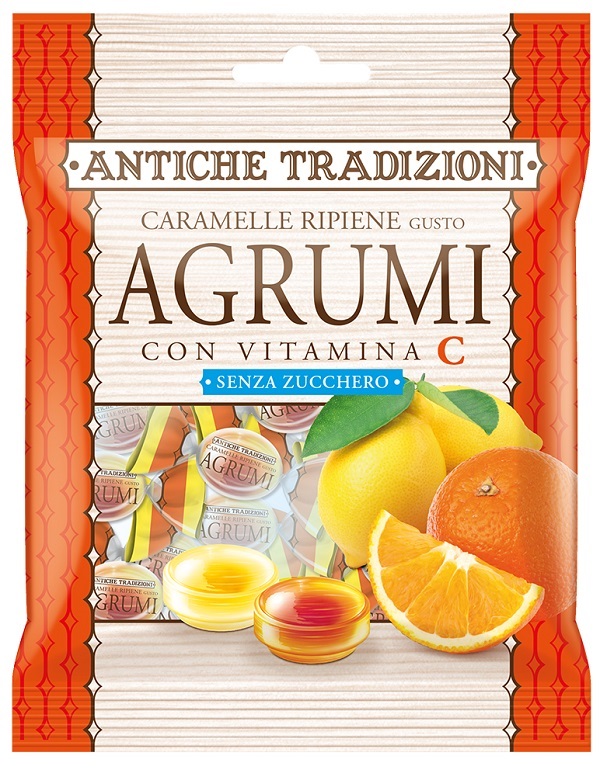 ANTICHE TRADIZIONI CARAMELLE RIPIENE AGRUMI 60 G - Farmacia Artemisia di Montecuollo Dott. Angelo snc