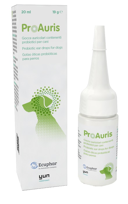 PROAURIS GOCCE AURICOLARI CANI 20 ML - Farmacia Artemisia di Montecuollo Dott. Angelo snc