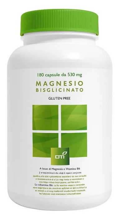 MAGNESIO BISGLICINATO 180 CAPSULE DA 530 MG - Farmacia Artemisia di Montecuollo Dott. Angelo snc