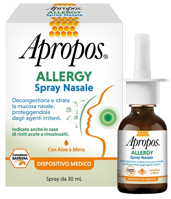 SPRAY NASALE APROPOS ALLERGY 30 ML - Farmacia Artemisia di Montecuollo Dott. Angelo snc