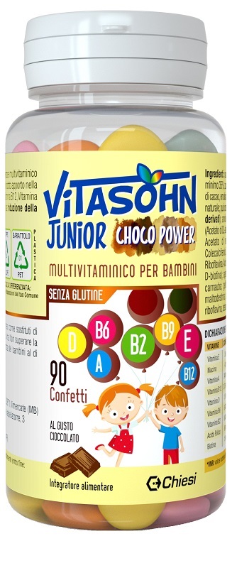 VITASOHN JUNIOR CHOCO POWER 90 CONFETTI - Farmacia Artemisia di Montecuollo Dott. Angelo snc