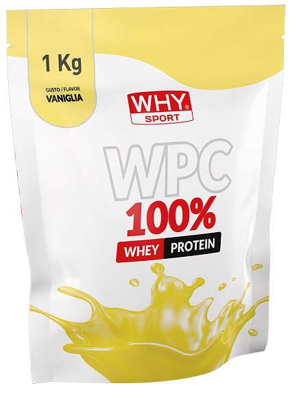 WHYSPORT WPC 100% WHEY PROTEIN VANIGLIA 1 KG - Farmacia Artemisia di Montecuollo Dott. Angelo snc