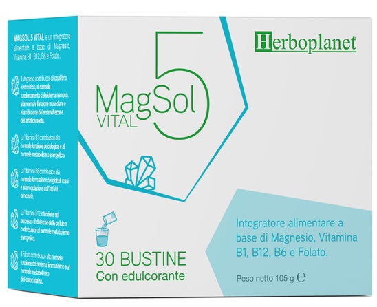 MAGSOL 5 VITAL 30 BUSTINE - Farmacia Artemisia di Montecuollo Dott. Angelo snc