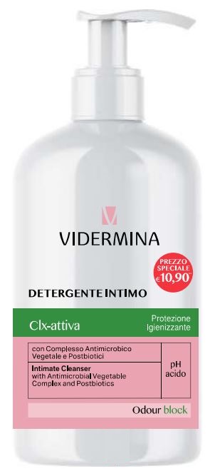 VIDERMINA CLX DETERGENTE INTIMO 500 ML NUOVA FORMULAZIONE SPECIAL PRICE - Farmacia Artemisia di Montecuollo Dott. Angelo snc