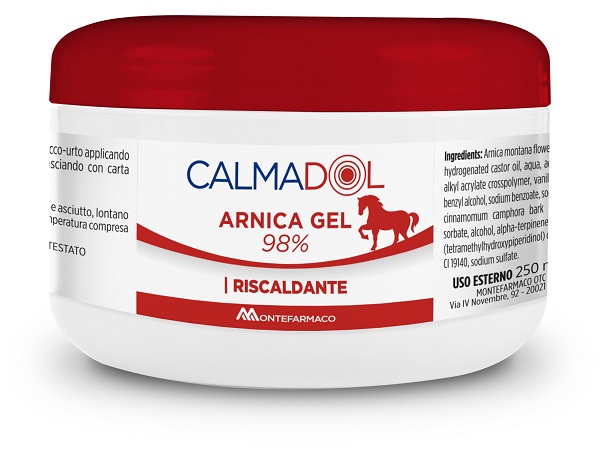 CALMADOL ARNICA GEL 98% RISCALDANTE 250 ML - Farmacia Artemisia di Montecuollo Dott. Angelo snc