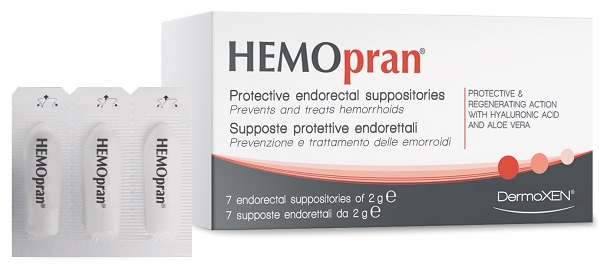 HEMOPRAN ENDORETTALI 7 SUPPOSTE 2 G - Farmacia Artemisia di Montecuollo Dott. Angelo snc
