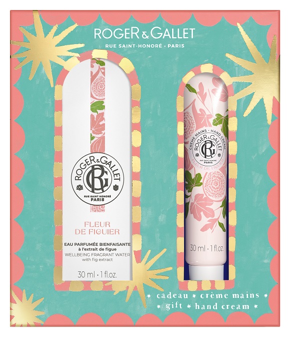 ROGER&GALLET SET NATALE FLEUR DE FIGUIER EAU DE PARFUM 30 ML + CREMA MANI 30 ML 25 - Farmacia Artemisia di Montecuollo Dott. Angelo snc
