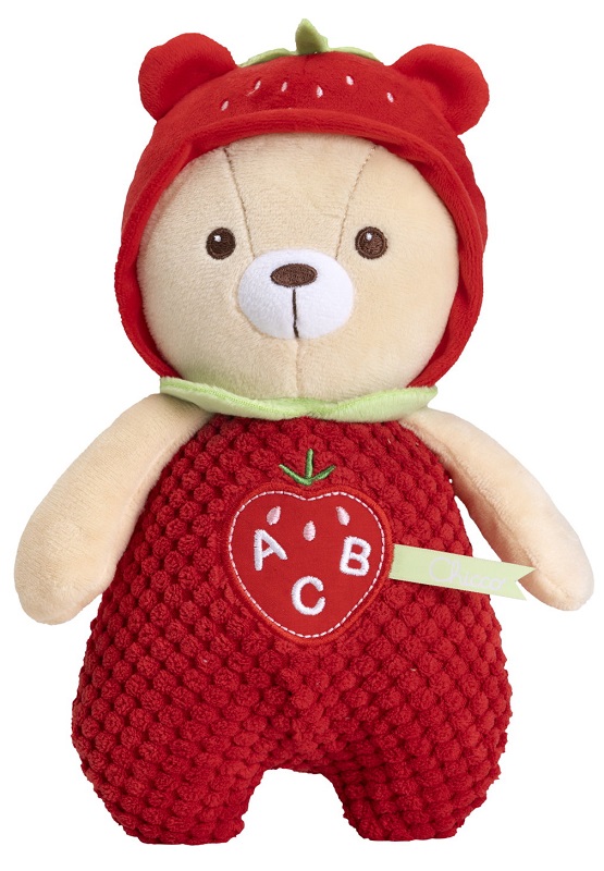CHICCO GIOCO PELUCHES FRAGOLA IT-EN-ES - Farmacia Artemisia di Montecuollo Dott. Angelo snc