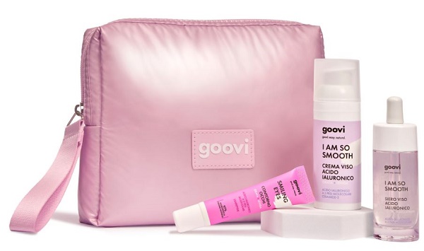 GOOVI BOX NATALE 2025 IDRATAZIONE 1 SIERO VISO ACIDO IALURONICO 30 ML + 1 CREMA VISO ACIDO IALURONICO 50 ML + 1 CONTORNO OCCHI LEVIGANTE 15 ML + 1 POCHETTE - Farmacia Artemisia di Montecuollo Dott. Angelo snc