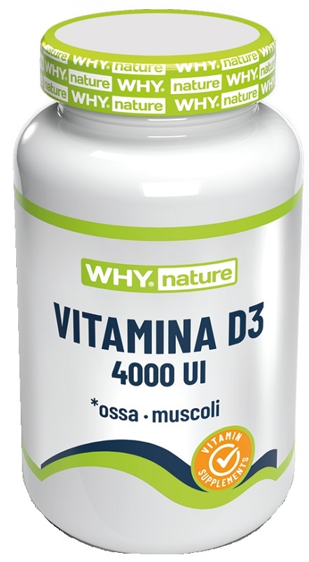 WHYNATURE VITAMINA D 4000 UI 60 COMPRESSE - Farmacia Artemisia di Montecuollo Dott. Angelo snc