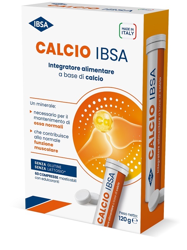 CALCIO IBSA 60 COMPRESSE - Farmacia Artemisia di Montecuollo Dott. Angelo snc