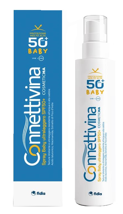 CONNETTIVINA SPRAY BABY ULTRALEGGERO SPF50+ 180 ML - Farmacia Artemisia di Montecuollo Dott. Angelo snc