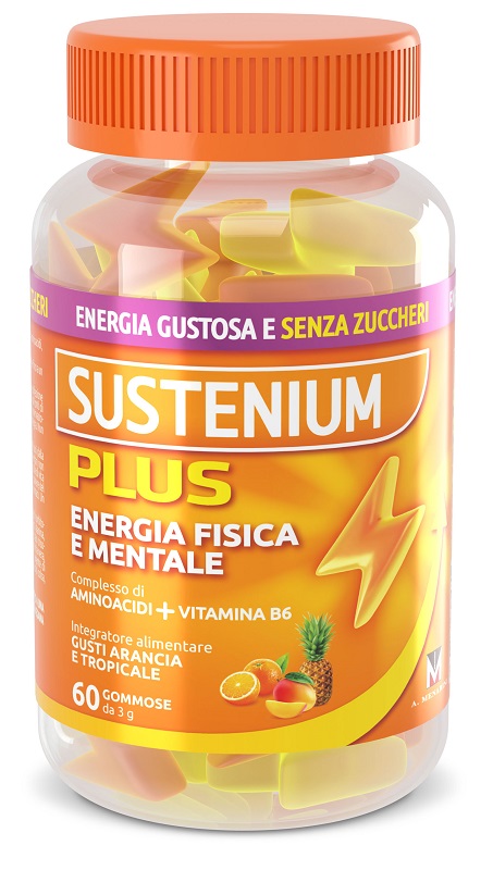 SUSTENIUM PLUS 60 CARAMELLE GOMMOSE 3 G - Farmacia Artemisia di Montecuollo Dott. Angelo snc