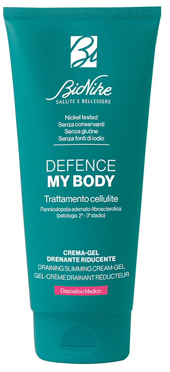 DEFENCE MY BODY TRATTAMENTO CELLULITE CREMA-GEL DRENANTE RIDUCENTE 75 ML - Farmacia Artemisia di Montecuollo Dott. Angelo snc