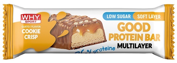 WHYSPORT GOOD PROTEIN BAR 45 G COOKIE CRISP - Farmacia Artemisia di Montecuollo Dott. Angelo snc