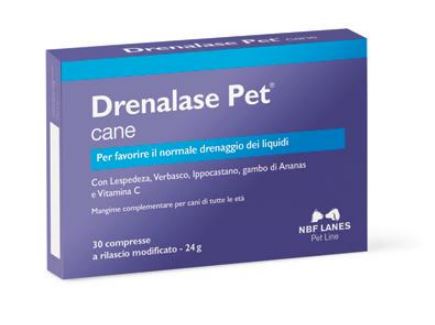 DRENALASE PET 20 CANE 20 COMPRESSE - Farmacia Artemisia di Montecuollo Dott. Angelo snc