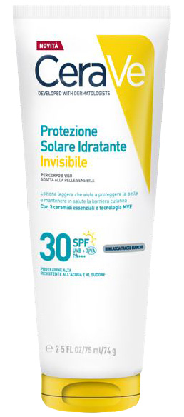 CERAVE PROTEZIONE SOLARE IDRATANTE INVISIBILE SPF30 75 ML - Farmacia Artemisia di Montecuollo Dott. Angelo snc
