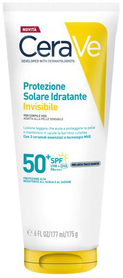 CERAVE PROTEZIONE SOLARE IDRATANTE INVISIBILE SPF50+ 177 ML - Farmacia Artemisia di Montecuollo Dott. Angelo snc