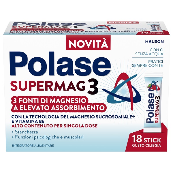 POLASE SUPERMAG3 18 STICK - Farmacia Artemisia di Montecuollo Dott. Angelo snc