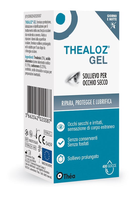 THEALOZ GEL GOCCE OCULARI 15 G - Farmacia Artemisia di Montecuollo Dott. Angelo snc