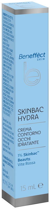 BENEFFECT SKIN SKINBAC CREMA CONTORNO OCCHI IDRATANTE 15 ML - Farmacia Artemisia di Montecuollo Dott. Angelo snc