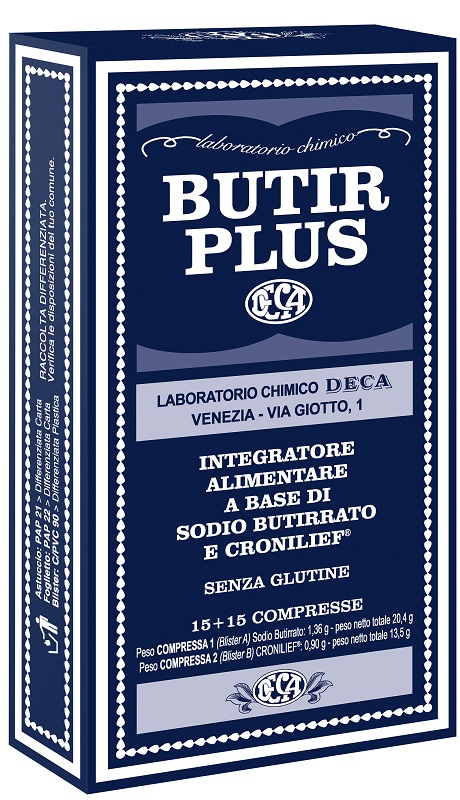 BUTIR PLUS 15 + 15 COMPRESSE SENZA GLUTINE - Farmacia Artemisia di Montecuollo Dott. Angelo snc