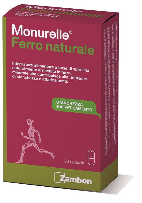 MONURELLE FERRO NATURALE 30 CAPSULE - Farmacia Artemisia di Montecuollo Dott. Angelo snc
