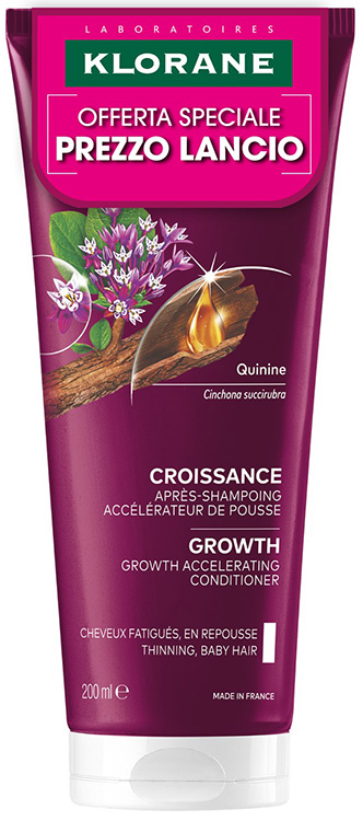 KLORANE BALSAMO CHININA CRESCITA 200 ML PREZZO LANCIO - Farmacia Artemisia di Montecuollo Dott. Angelo snc