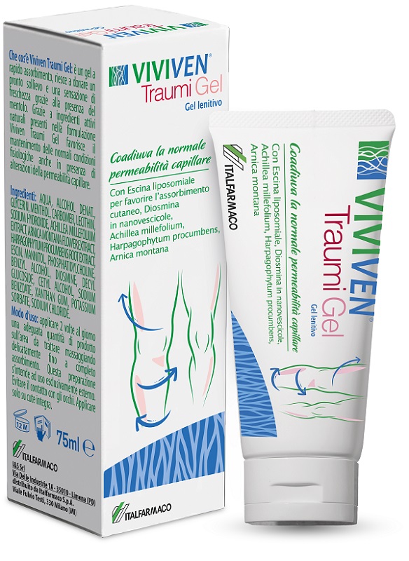 VIVIVEN TRAUMI GEL LENITIVO 75 ML - Farmacia Artemisia di Montecuollo Dott. Angelo snc