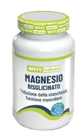 WHYNATURE MAGNESIO BISGLICINATO 90 COMPRESSE SENZA GLUTINE SENZA LATTOSIO - Farmacia Artemisia di Montecuollo Dott. Angelo snc
