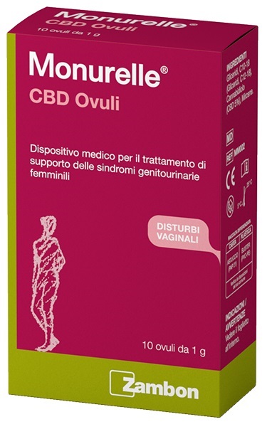 MONURELLE CBD 10 OVULI 1 G - Farmacia Artemisia di Montecuollo Dott. Angelo snc