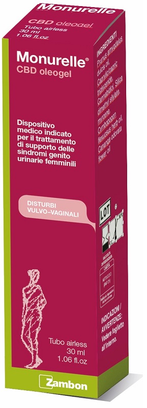 MONURELLE CBD OLEOGEL 30 ML - Farmacia Artemisia di Montecuollo Dott. Angelo snc