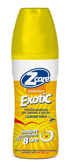 Z CARE PROTECTION EXOTIC VAPO LOZIONE NO GAS INODORE 100 ML - Farmacia Artemisia di Montecuollo Dott. Angelo snc