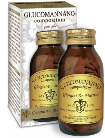 GLUCOMANNANO COMPOSITUM 180 PASTIGLIE 90 G - Farmacia Artemisia di Montecuollo Dott. Angelo snc