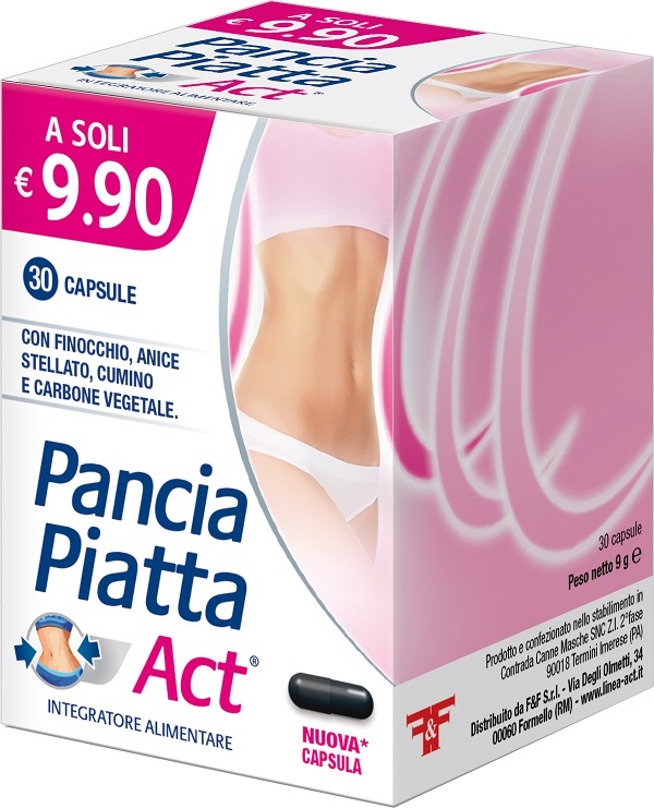 PANCIA PIATTA ACT 30 CAPSULE - Farmacia Artemisia di Montecuollo Dott. Angelo snc