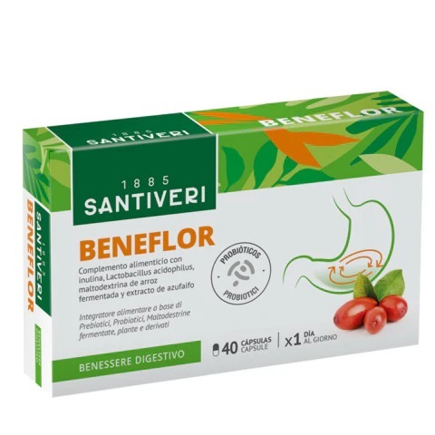 BENEFLOR 40 CAPSULE DA 0,5 G - Farmacia Artemisia di Montecuollo Dott. Angelo snc