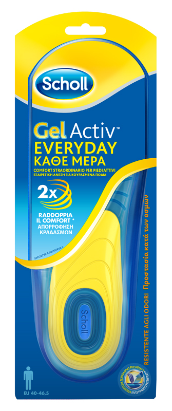 SCHOLL GEL ACTIV EVERYDAY UOMO - Farmacia Artemisia di Montecuollo Dott. Angelo snc