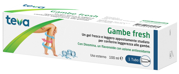GAMBE FRESH TEVA GEL 100 ML - Farmacia Artemisia di Montecuollo Dott. Angelo snc