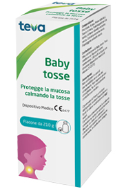 BABY TOSSE TEVA SCIROPPO 210 G - Farmacia Artemisia di Montecuollo Dott. Angelo snc