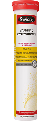 SWISSE VITAMINA C EFFERVESCENTE 20 COMPRESSE - Farmacia Artemisia di Montecuollo Dott. Angelo snc