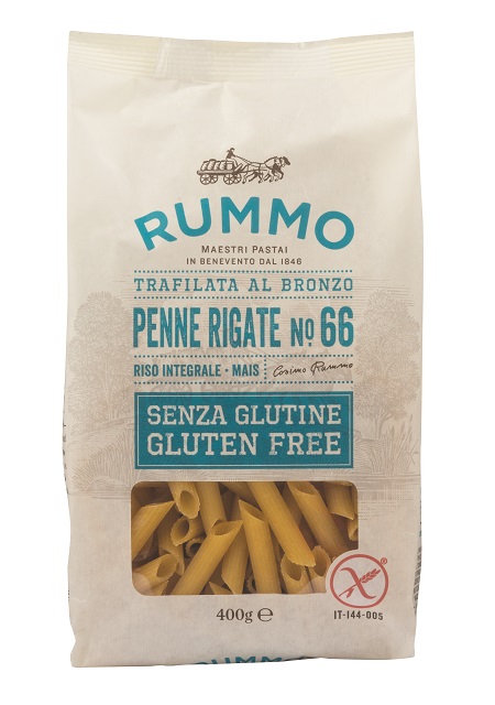 RUMMO PENNE RIGATE N66 DI RISO INTEGRALE E MAIS 400 G - Farmacia Artemisia di Montecuollo Dott. Angelo snc