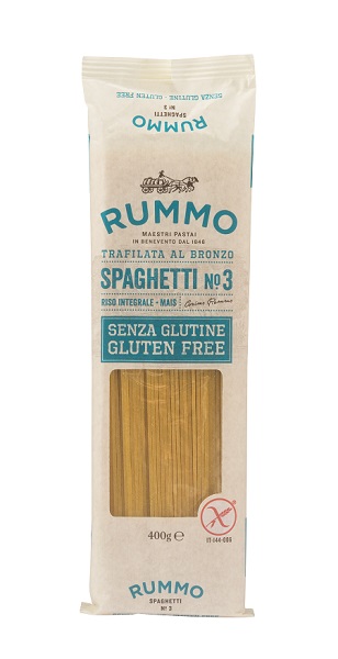 RUMMO SPAGHETTI N3 DI RISO INTEGRALE E MAIS 400 G - Farmacia Artemisia di Montecuollo Dott. Angelo snc