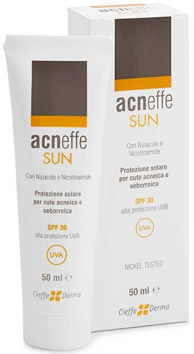 ACNEFFE SUN SPF 30 ALTA PROTEZIONE UVB PER CUTE ACNEICA E SEBORROICA 50 ML - Farmacia Artemisia di Montecuollo Dott. Angelo snc