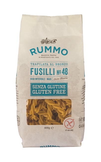 RUMMO FUSILLI N48 DI RISO INTEGRALE E MAIS 400 G - Farmacia Artemisia di Montecuollo Dott. Angelo snc