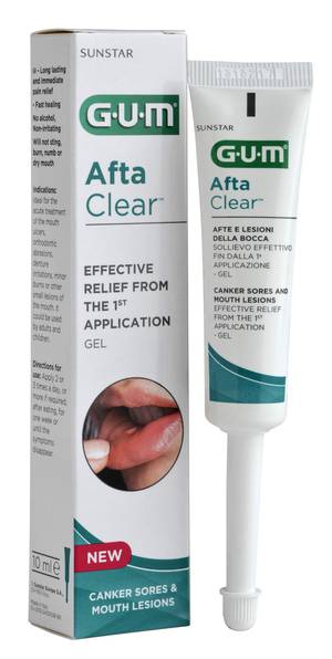 GUM AFTACLEAR GEL 10 ML - Farmacia Artemisia di Montecuollo Dott. Angelo snc