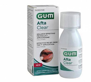 GUM AFTACLEAR RINSE 120 ML COLLUTORIO - Farmacia Artemisia di Montecuollo Dott. Angelo snc