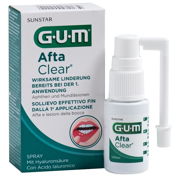 GUM AFTACLEAR SPRAY 15 ML - Farmacia Artemisia di Montecuollo Dott. Angelo snc