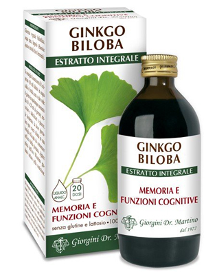 GINKGO BILOBA ESTRATTO INTEGRALE 200 ML - Farmacia Artemisia di Montecuollo Dott. Angelo snc