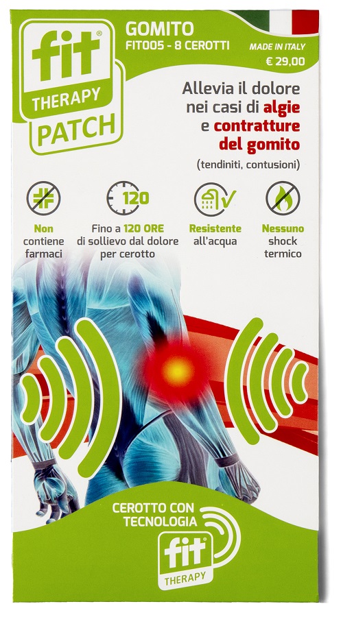 CEROTTO FIT THERAPY GOMITO 8 PEZZI - Farmacia Artemisia di Montecuollo Dott. Angelo snc