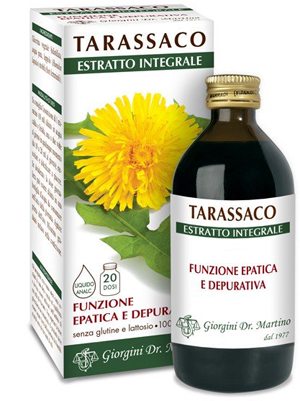 TARASSACO ESTRATTO INTEGRALE 200 ML - Farmacia Artemisia di Montecuollo Dott. Angelo snc